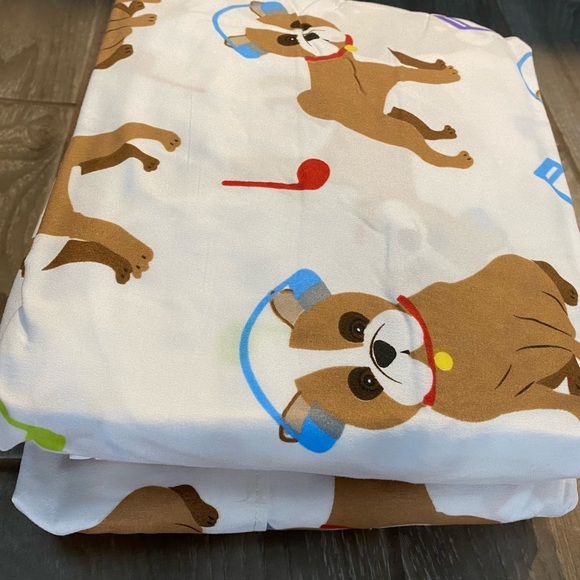 4 piece Rocking Pups Sheet Set - Picture 3 of 3